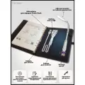 Ежедневник со встроенными светильником и беспроводной зарядкой 10000 mAh и флэшкой 32 Gb черный