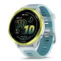 Смарт-часы GARMIN Forerunner 570 - 47mm Amp Yellow Aluminum with Translucent Whitestone/Turquoise Band 010-02971-01