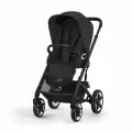 Коляска прогулочная Cybex Talos S Lux BLK Moon Black с дождевиком и бампером 522005063
