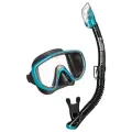 Маска и трубка TUSA Sport UCR-1625QB Black Series набор для плавания лазурный