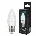 Gauss Лампа светодиодная Gauss 103102310 9.5Вт цок: E27 свеча 220B 6500K св. свеч. бел. хол. (упак:10шт)