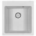 Кухонная мойка Paulmark KANTE 45 IT-GRANIT PM104651-WH белый Искусственный камень