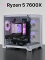 Игровой системный блок ProMidH2454: Ryzen 5 7600X, DDR5 32Gb, SSD 2Tb, RTX 5060, 600W, V490 , Windows 11 Pro