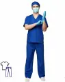 Костюм хирурга универсальный м05-КБР васильковый размер 60-62 рост 170-176, 830165