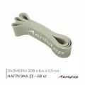 Эспандер ленточный многофункциональный ONLYTOP, 208х6,4х0,5 см, 23-68 кг