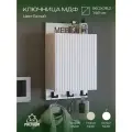 Ключница МДФ настенная в прихожую с полкой на щиток, деревянная для дома, Белая