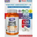 NOW Комплекс аминокислот, 120 капсул/Amino Complete 120 капсул