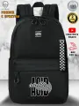 UFO PEOPLE Рюкзак школьный для подростков, мужской женский, черный, спортивный, городской, для ноутбука/ Ранец с принтом аниме для учеников в школу, для спорта, тренировок, 40х35