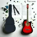 Гитара акустическая 38 Красная (Набор начинающего гитариста, Belucci BC3820 RDS)