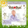 Подгузники-трусики Yokosun Premium SuperMegaBox XL (12-20 кг) 152 шт