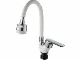 Смеситель для кухни с гибким изливом ECONOCE D35-A 290 белый (EC0291WT)
