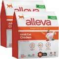 ALLEVA EQUILIBRIUM ADULT CAT CHICKEN для взрослых кошек с курицей (0,4 + 0,4 кг)
