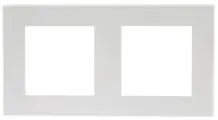 4 шт. Simon 24 Белая Рамка 2-постовая, 2400620-030