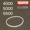 Уплотнительное кольцо под воздушную голову краскопульта Sata 4000, 5000, 5500 (1шт) прокладка 211508 (старый артикул 172429)