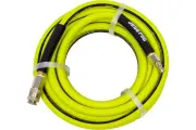 Jeta PRO Шланг гибкий пвх с фитингами, d 9x14,5мм, длина 10м, цвет желтый 5887010