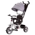 Детский велосипед PILOT PT1GR, трехколесный, с подножками, серый