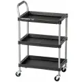Тележка инструментальная с 3 пластиковыми полками NORDBERG T12