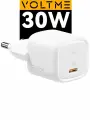 Зарядное устройство VOLTME Revo 30C GaN, 30 Вт W, блок питания USB Type C, быстрая зарядка для телефона iPhone Samsung, адаптер белый Online Box