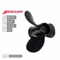 Гребной винт Skipper для Mercury 9.8HP, алюминиевый, диаметр 8 1/2, шаг 9 1/2, 3 лопасти