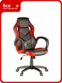 Игровое кресло Helmi HL-S07 Boost экокожа/ткань черная/красная 279722