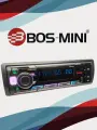 Магнитола Bos-Mini-N872DSP/магнитола/1DIN, Bluetooth, Aux, USB и Type-C , процессор DSP , RGB экран,6 выходов RCA