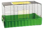 Вака Клетка для морских свинок и кроликов №4, складная, 79х47х44 см
