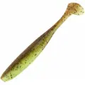 Мягкая приманка для рыбалки KEITECH Easy Shiner 5 (5 шт. уп) цв. 401 Green pumpkin/Chartreuse