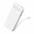 Внешний аккумулятор Anker Portable Charger with Built-in USB-C Cable, 87W 20000mAh - White