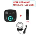 KUAIQU 4K Электронный цифровой микроскоп 500X, 48MP Camera Lens, 1-150x
