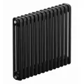 Радиатор стальной трубчатый RIFAR TUBOG 3057 14 секций с нижней подводкой, AN (Антрацит), с комплектом крепежа