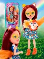 Кукла Enchantimals Фелисити Лис с любимой зверюшкой, 15 см, FXM71