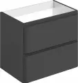 Тумба под раковину без столешницы Itana Roberto 70 подвесная, графит