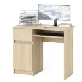 Стол компьютерный СВК Мори МС-1 левый Дуб Сонома Размеры: Высота 766мм Глубина 500мм Ширина 900мм