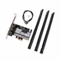 Карта 2.4/5GHZ PCIe Wi -Fi Адаптер Беспроводной сеть -AC BCM94360 BT4.0 + 3 Антенны