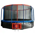 Каркасный батут DfC Jump Basket 14FT-JBSK-B 427х427х265 см , красный/синий