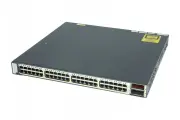 Коммутатор CISCO WS-C3750E-48PD-SF 48х10/100/1000 PoE+2х10GE