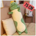 Мягкая игрушка обнимашка Динозаврик 75 см подушка большая длинная Антистресс детская для девочек и мальчиков