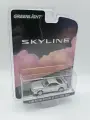 NISSAN Skyline V-Spec (R34) 25th Anniversary 1999 Sonic Silver, масштаб 1:64, масштабная модель коллекционная