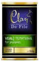 CLAN De File консервы для щенков 340 г Телятина (2 шт)