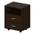 Комод СитиМебель-4 Ширина 40 см, Глубина 50 см, Высота 64 см, цвет: Венге