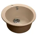 Кухонная мойка GranFest Rondo GF-R480 топаз мрамор