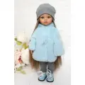 Комплект одежды и обуви для кукол Paola Reina 32 см, серый, голубой