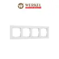 Рамка на 4 поста Werkel Hammer W0042401, цвет белый