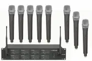 Opus UHF 808HH Многоканальная радиосистема с 8 ручными микрофонами