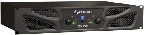 CROWN XLi2500 - двухканальный усилитель мощности, 2х750 Вт/4 Ом, 2х500 Вт/8 Ом , Мост:1500 Вт/8 Ом