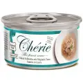 Pettric Cherie Flaked Yellowfin Mix влажный корм для кошек с тунцом в подливе - 80 г х 24 шт