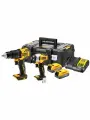Набор аккумуляторного инструмента DeWalt DCD709 и DCF809