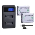 Зарядное устройство Batmax и два аккумулятора в комплекте (1600mAh) NP-BX1 для камеры Sony