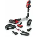 Пылесос вертикальный Bosch BCS711PET POWER FOR ALL 18V красный, уборка: сухая, пылесборник - 0.3 л, работа - 40 мин