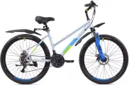 Женский велосипед Rush Hour 26 21ск LADY 515 DISC ST белый рама 19 В